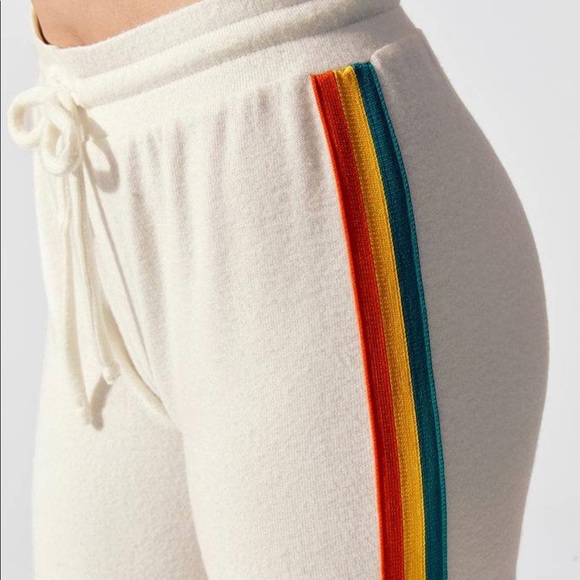 Carbon38 Pants - LNA Carbon38 Brushed Rasta Joggers XS